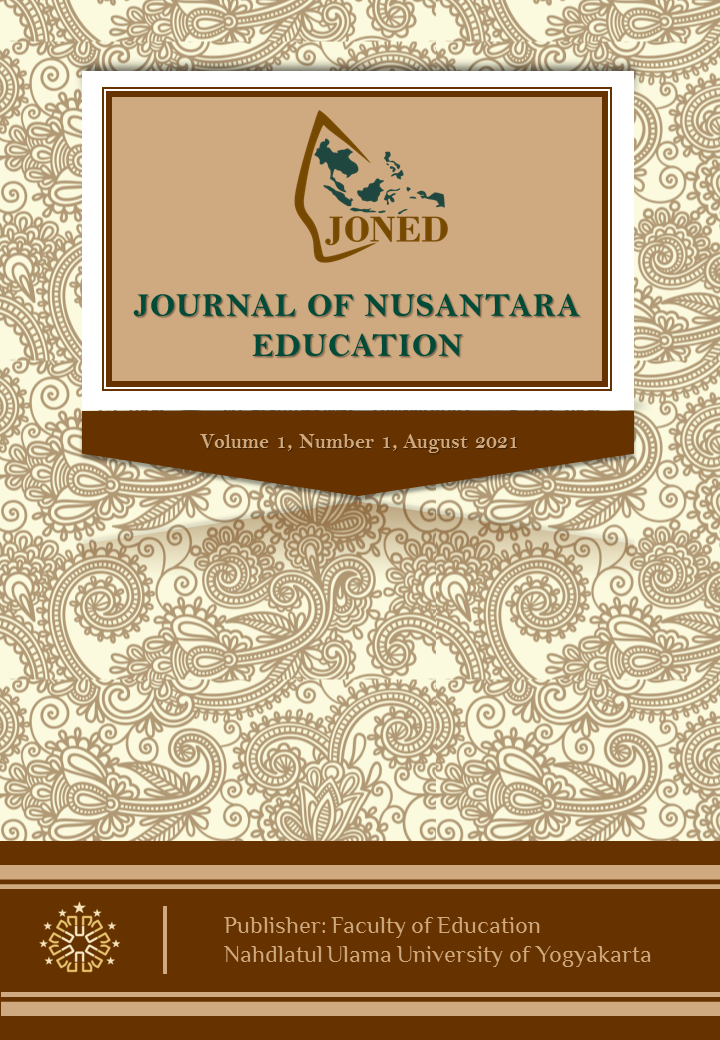 					View Vol. 2 No. 1 (2022): Journal of Nusantara Education
				